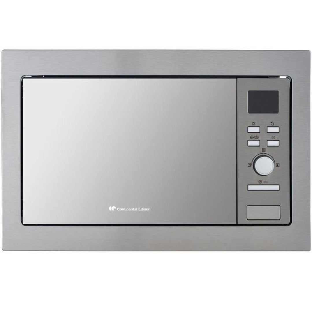 Eingebaute Grillmikrowelle - Continental Edison - CEMO25GE2 - Silber - 25 L - 900 W - Grill 1000 W