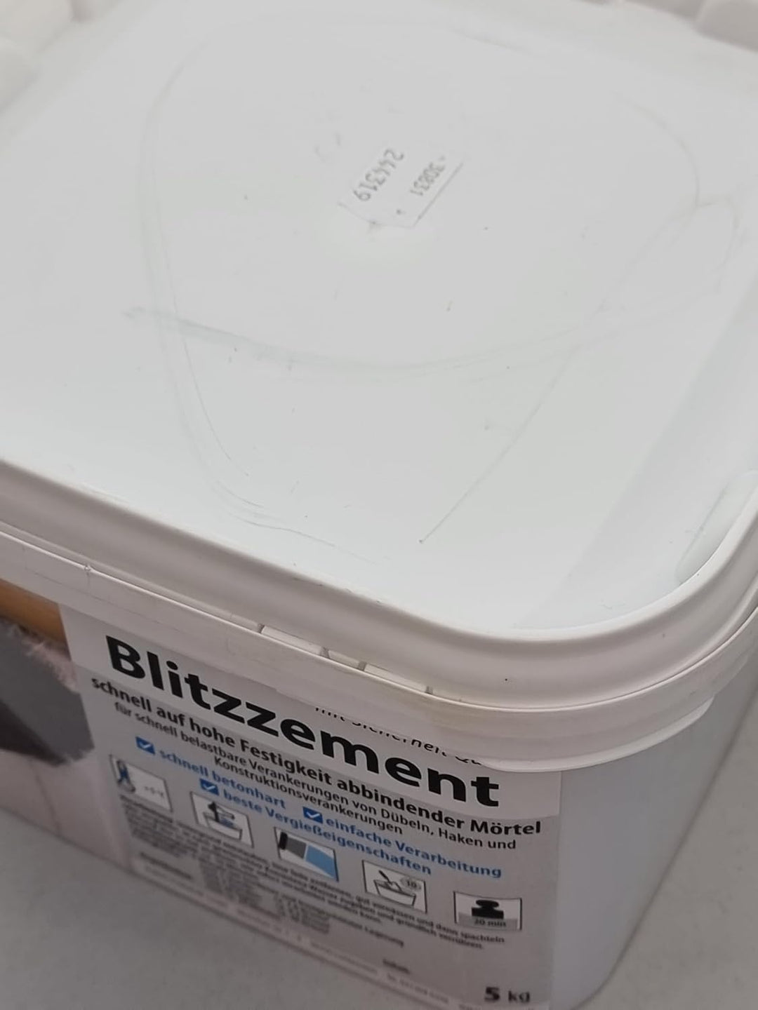 Blitzzement (5 Kilogramm), 5 Kilogramm