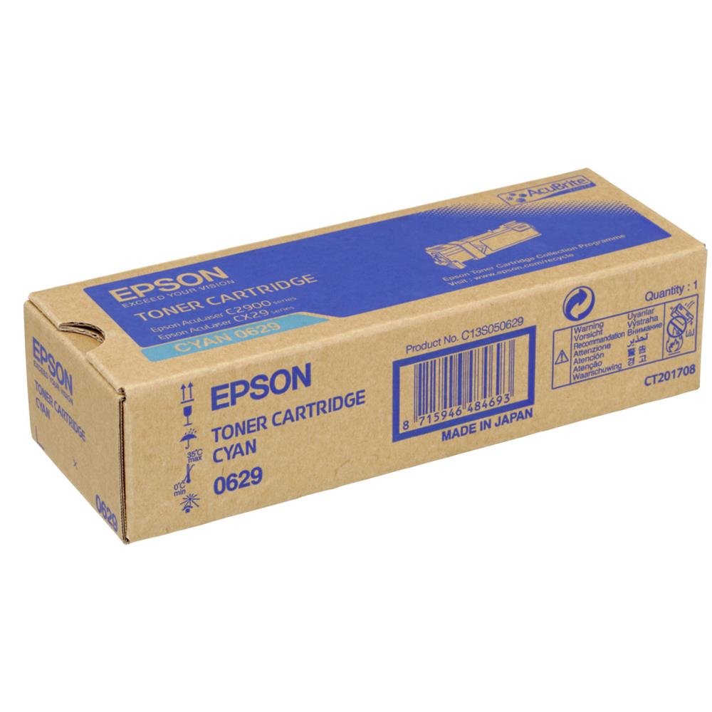 Epson C13S050629 AL-C2900N Tonerkartusche cyan 2.5K