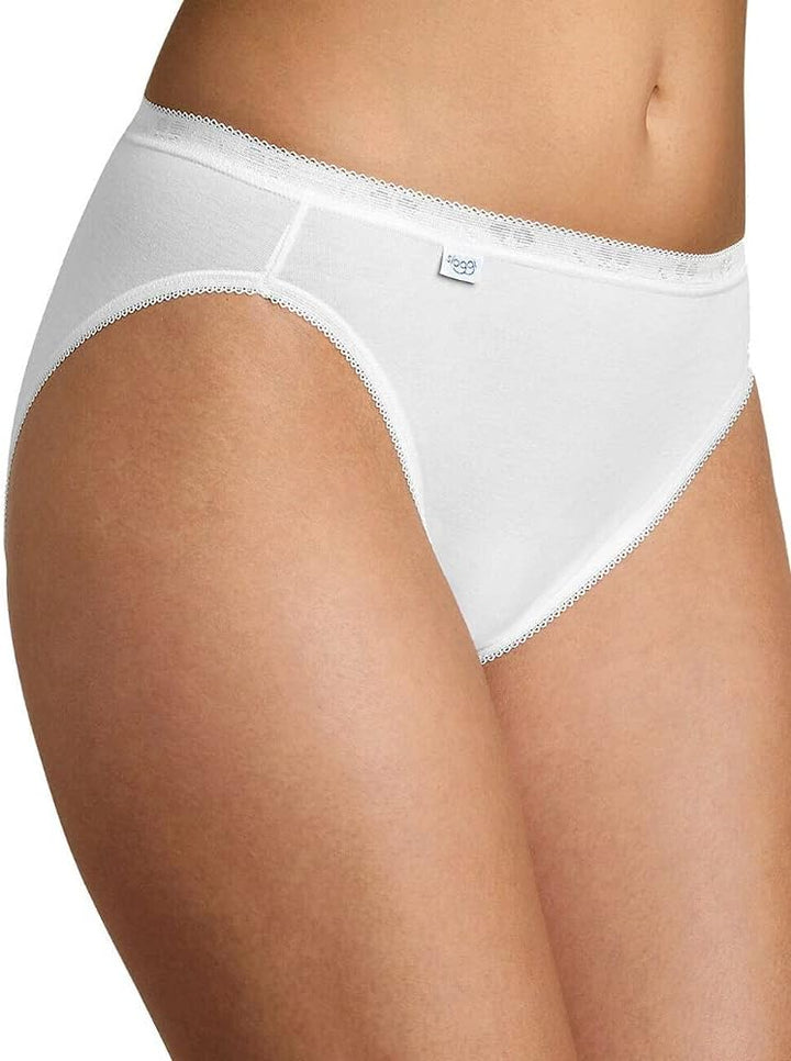 Sloggi Damen Slip (4er Pack) 36 Weiss, 36 Weiss