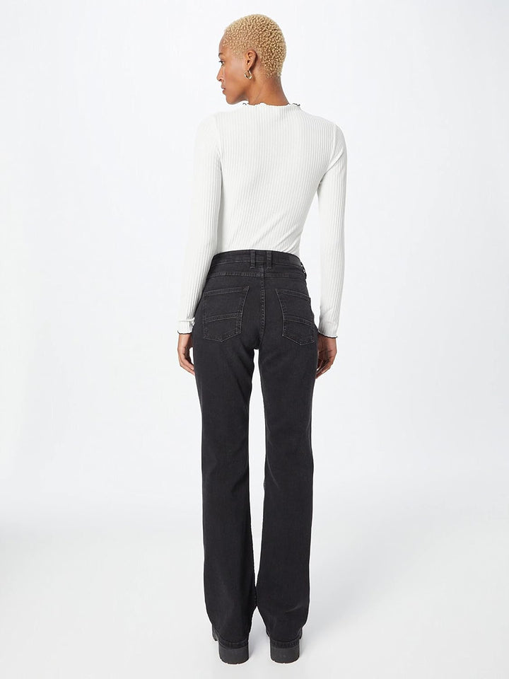 ESPRIT Damen Jeans 25W / 30L 911/Black Dark Wash, 25W / 30L 911/Black Dark Wash