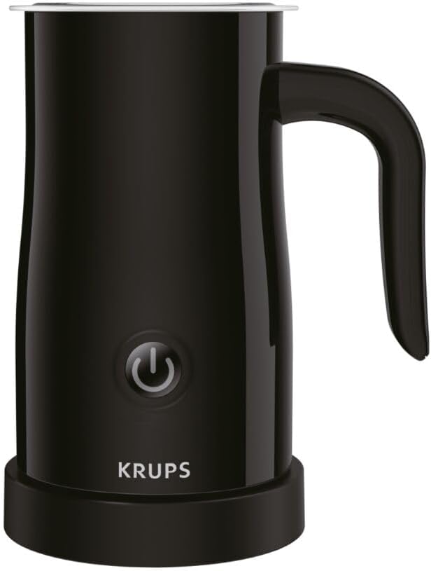 Krups Elektrischer Milchaufschäumer XL1008 | Bis zu 150 ml Aufschäumkapazität | Einfache Bedienung a