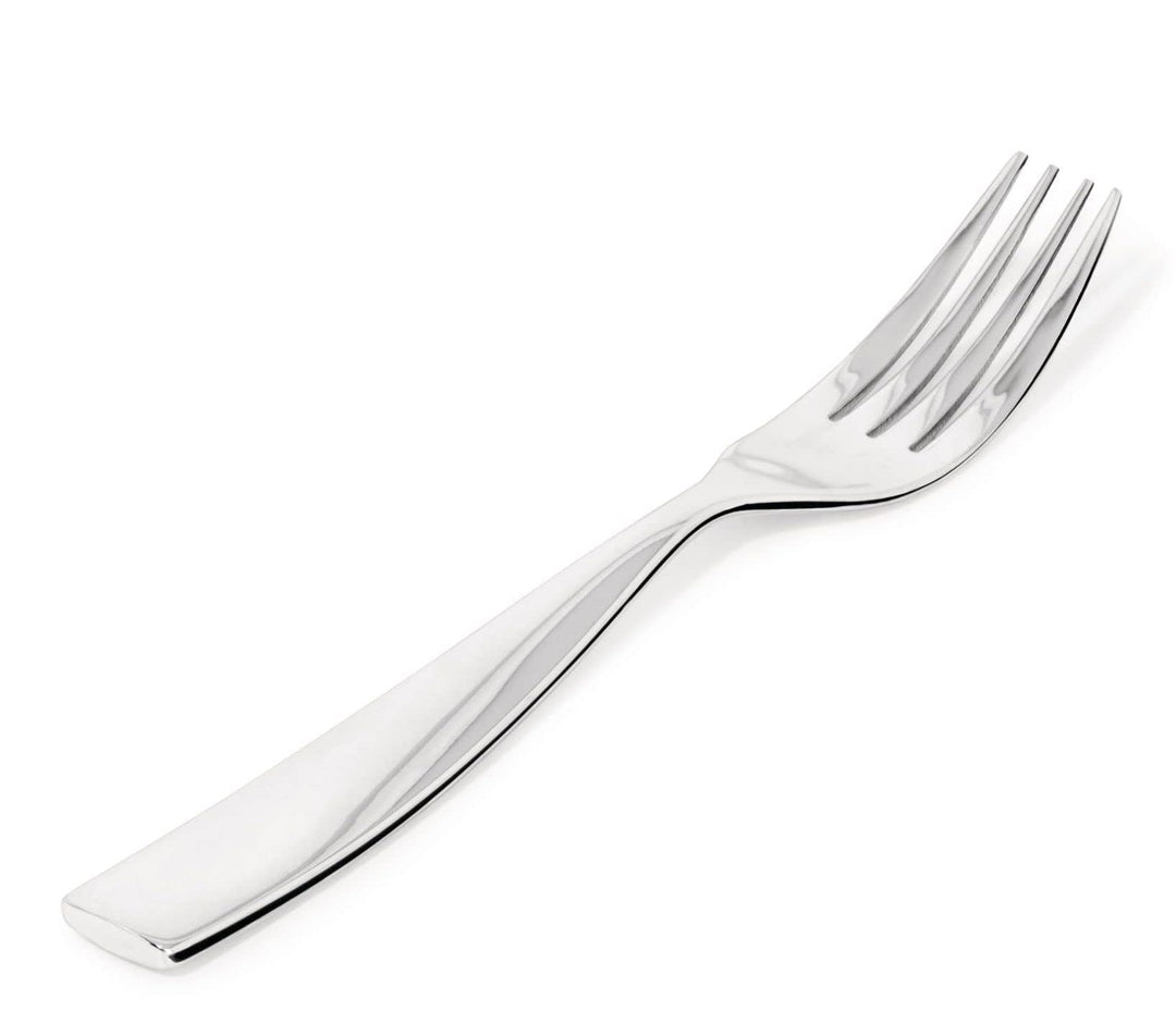 Alessi Dressed Tafelgabel, Edelstahl, Silber, 19 x 4 x 2.2 cm, 6-Einheiten