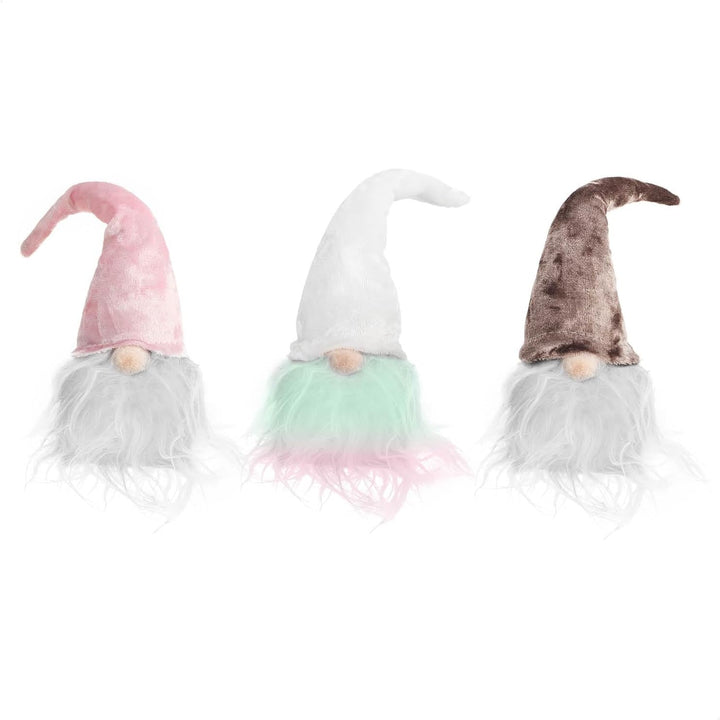 com-four® 6X Premium Weihnachts-Wichtel - winterliche Zwergen-Figur mit Zipfelmütze - skandinavische