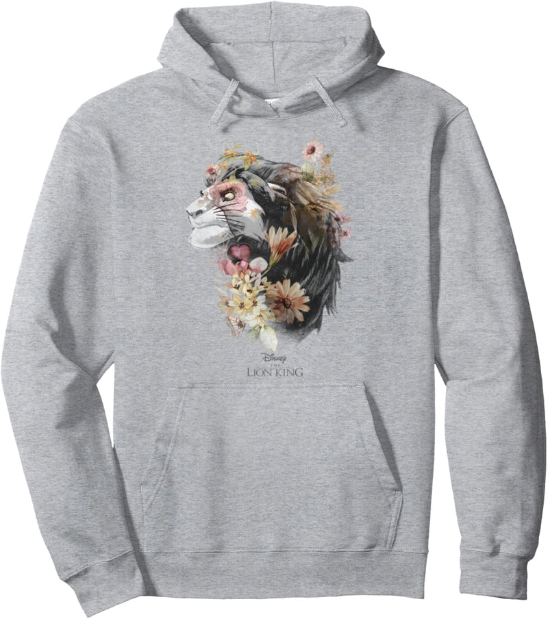 Disney The Lion King Simba Floral Portrait Pullover Hoodie