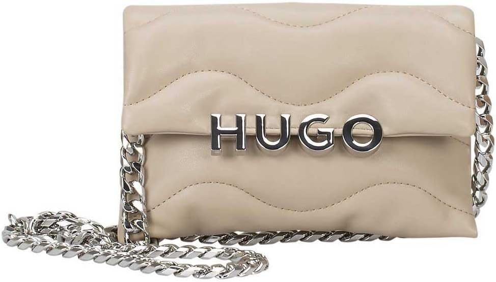 HUGO Damen Lizzie Clutch Dark Beige258, Dark Beige258