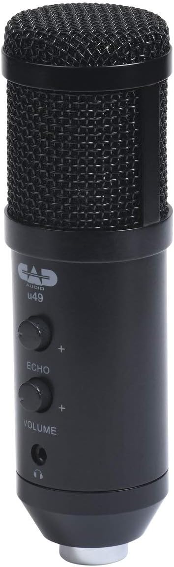CAD Audio U49 USB Grossmembran Kondensatormikrofon (Charakteristik: Niere, 20 Hz - 20 kHz, integrier