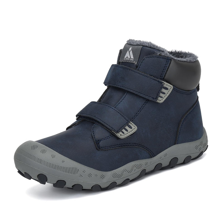 Mishansha Kinder Winterschuhe rutschfest Trekking Wanderschuhe Jungen Mädchen Bequem Baumwollschuhe
