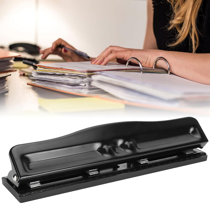 Universal Hole Adjustable Punch Paper Hole Punching Hole Punching Desktop Hole Puncher DIY handgemac