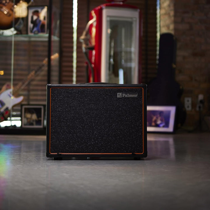 Palmer CAB 112 BX GBK - Gitarren Lautsprecherbox mit Celestion Greenback 1 x 12, Open-Back 1 x 12" O