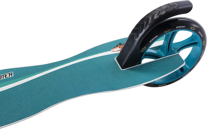 STAR SCOOTER Aluminium Kick Scooter Kinder Tret Roller für Jungen und Mädchen ab 7 Jahre | Big 205mm
