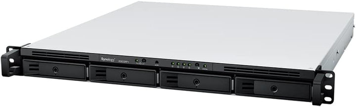 Synology RS822RP+ 4-Bay RackStation NAS AMD Ryzen V1500B 2GB RAM 4xRJ-45 1GbE LAN-Port, ohne HDs ohn