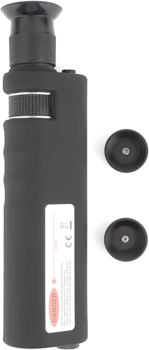Glasfaser Mikroskop Kabelinspektionsmikroskop, 400-fache Vergrösserung 1, 25/2, 5 Mm Adapter-Schnitt