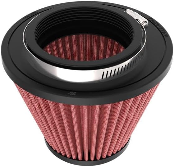 K&N Universal-Klemmluftfilter: Hochleistung, Premium, waschbar, Ersatzfilter: Flanschdurchmesser: 3,