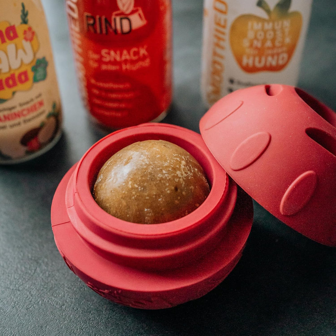 SmoothieDog Schleckball Hundesmoothie 3er Sensitivo - Schleckball für Hunde, Snackball, zur Beschäft