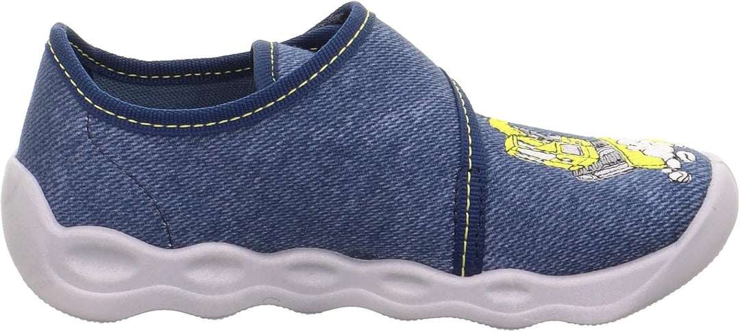 Superfit Jungen Bubble Hausschuh 35 EU Blau 8010, 35 EU Blau 8010