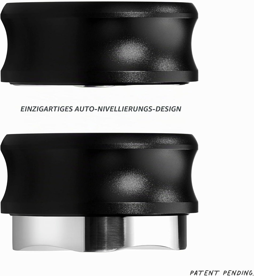 Normcore 58,5 mm Schwerkraftverteilungswerkzeug, Schwerkraft-adaptiver Espresso-Verteiler, Espresso-