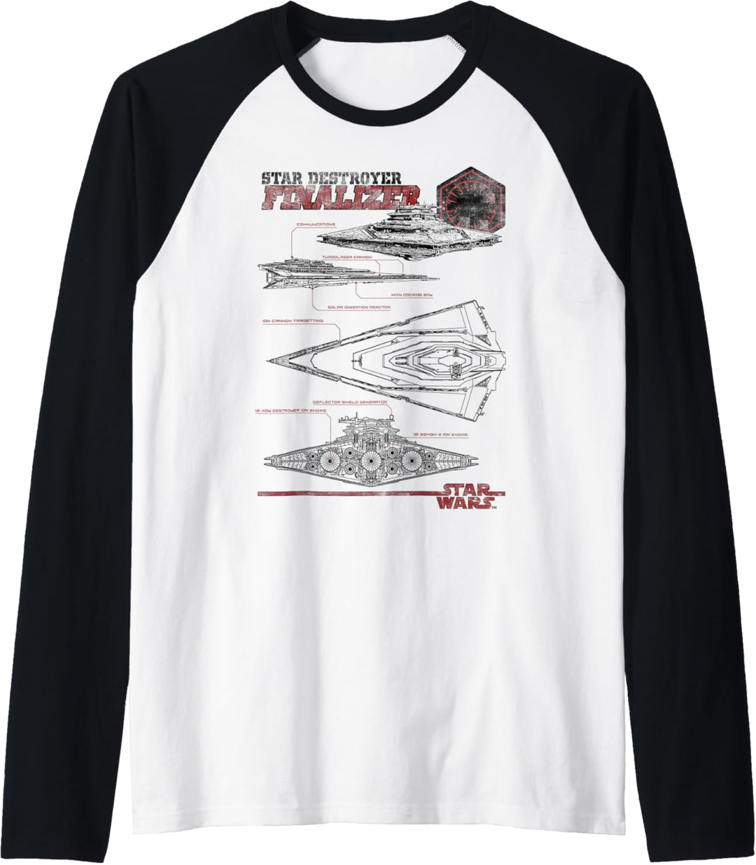 Star Wars Star Destroyer Finalizer Schematics Raglan