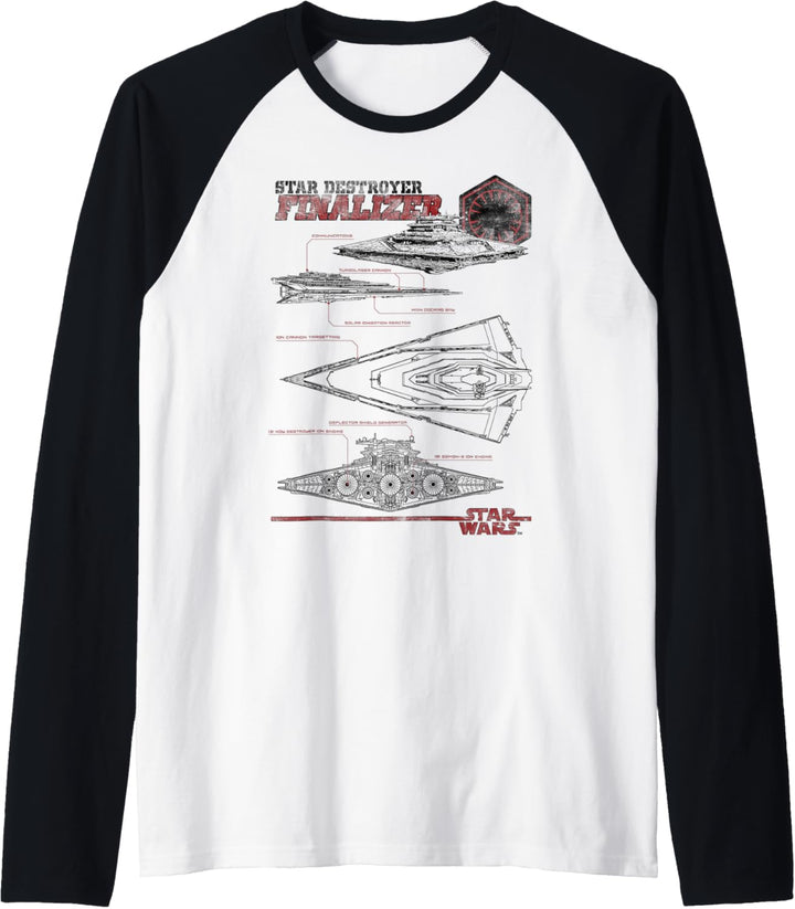 Star Wars Star Destroyer Finalizer Schematics Raglan