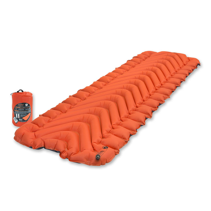 Klymit Statische V Aufblasbare Outdoor Campingmatte Luftmatratze Isoliert isolierung isomatte Orange