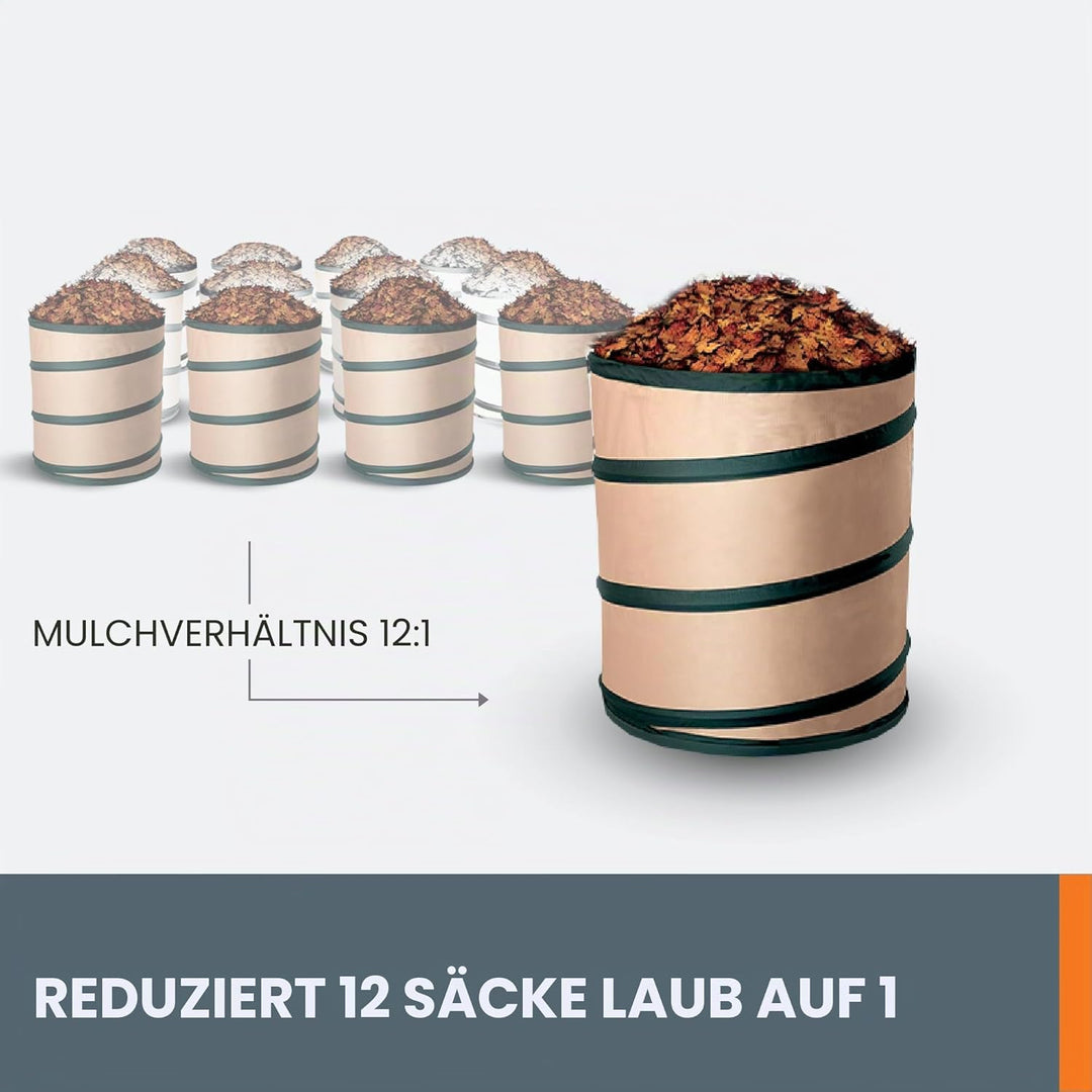 WORX WG583E Akku-Laubbläser/Laubsauger 40V – 3-in-1 Multifunktion zum Laub Zusammenkehren, Aufsaugen