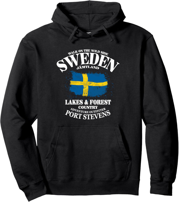 Schweden Schwedische Flagge Fahne Sweden Sverige Pullover Hoodie