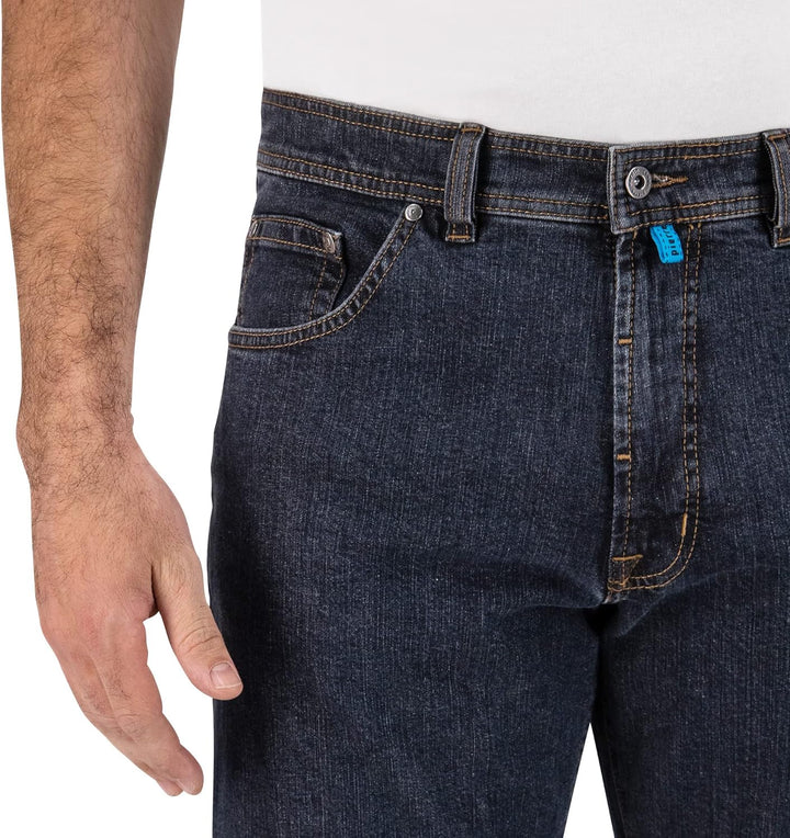 Pierre Cardin Herren Dijon Loose Fit Jeans 30W / 32L Blau (Indigo 02)
