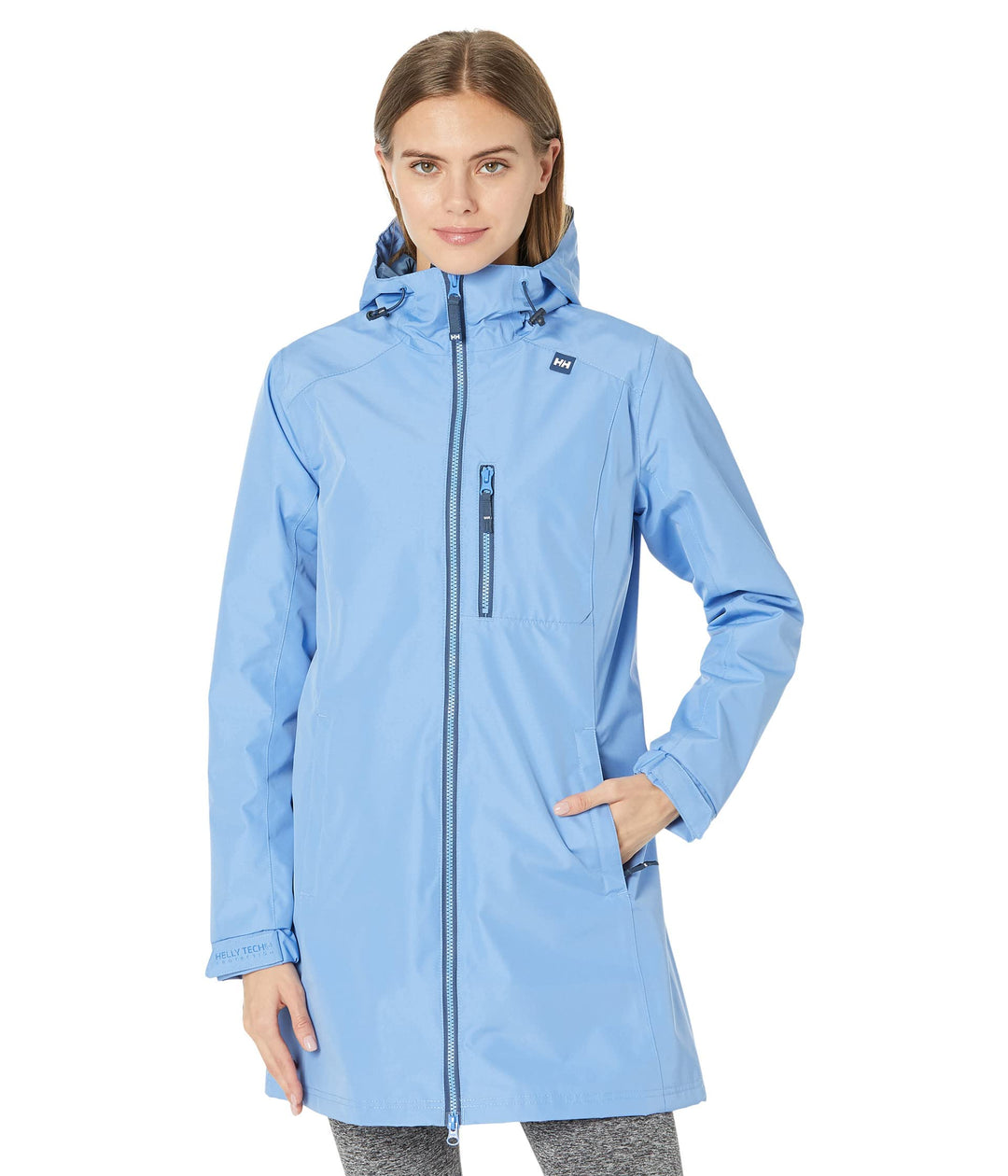 Helly Hansen Belfast Damenjacke, lang, 619 Skagen Blue, X-Small, 619 Skagen Blau, XS XS 619 Skagen B