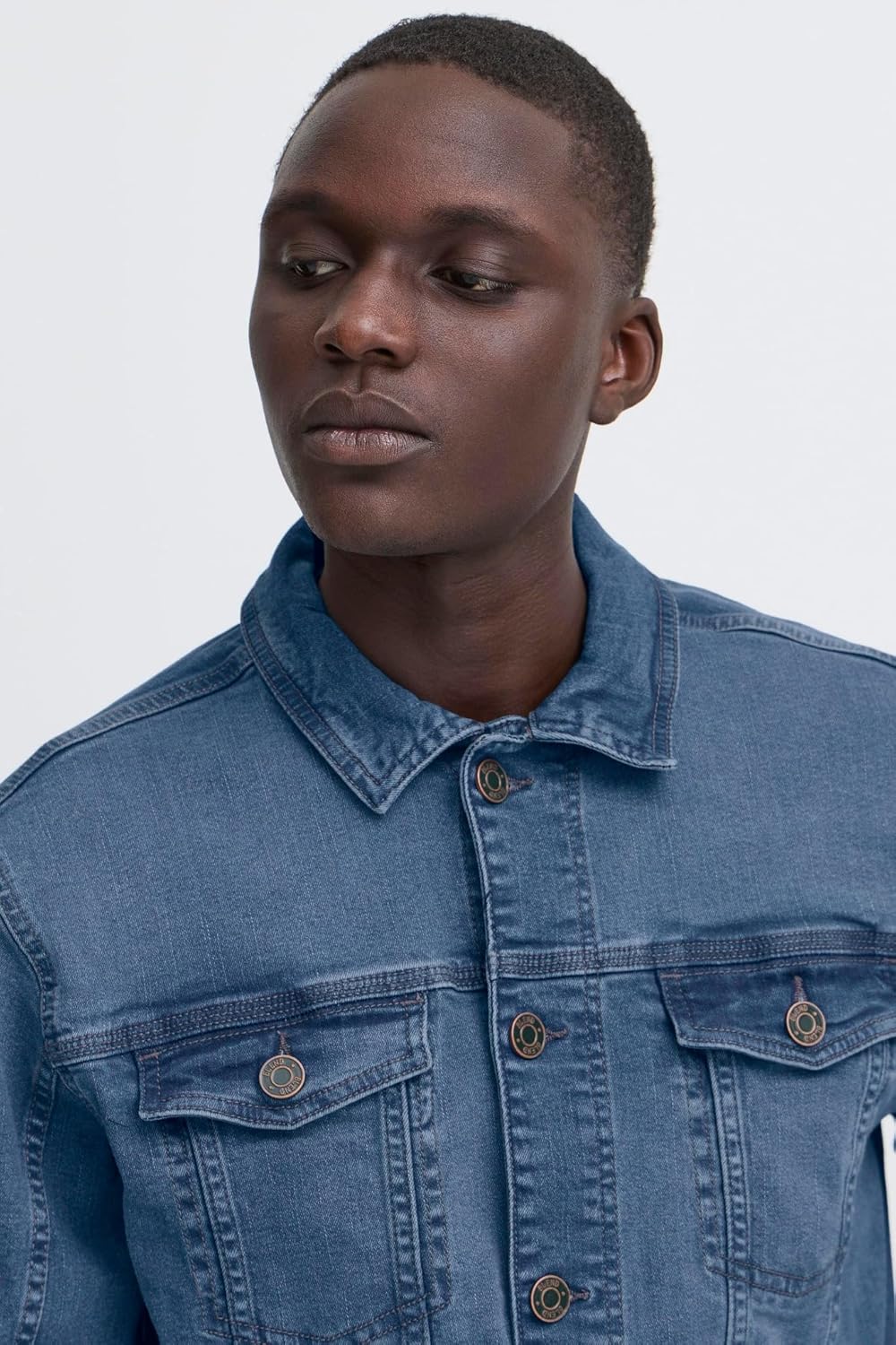 Blend BHBHNARIL Outerwear Outerwear Herren Jeansjacke Denim Übergangsjacke L Denim middle blue (2002