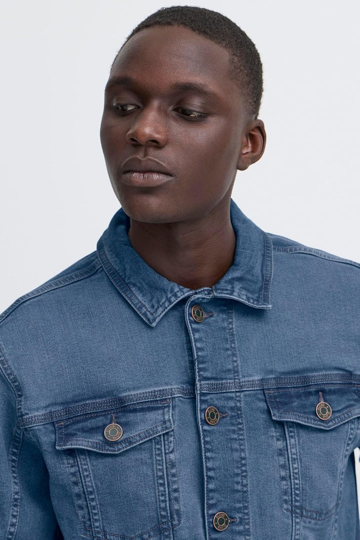 Blend BHBHNARIL Outerwear Outerwear Herren Jeansjacke Denim Übergangsjacke L Denim middle blue (2002