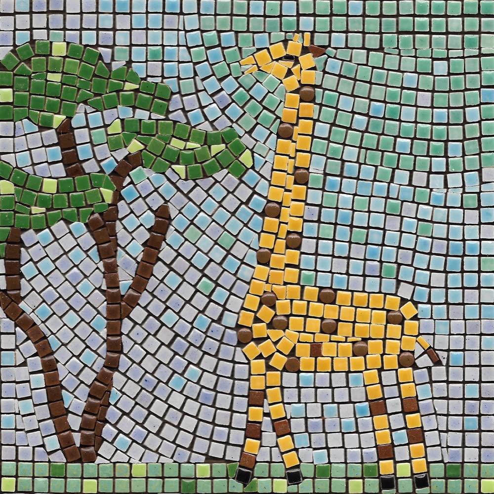 Mosaik bastelset, DIY 20x20cm, Giraffe, Giraffe