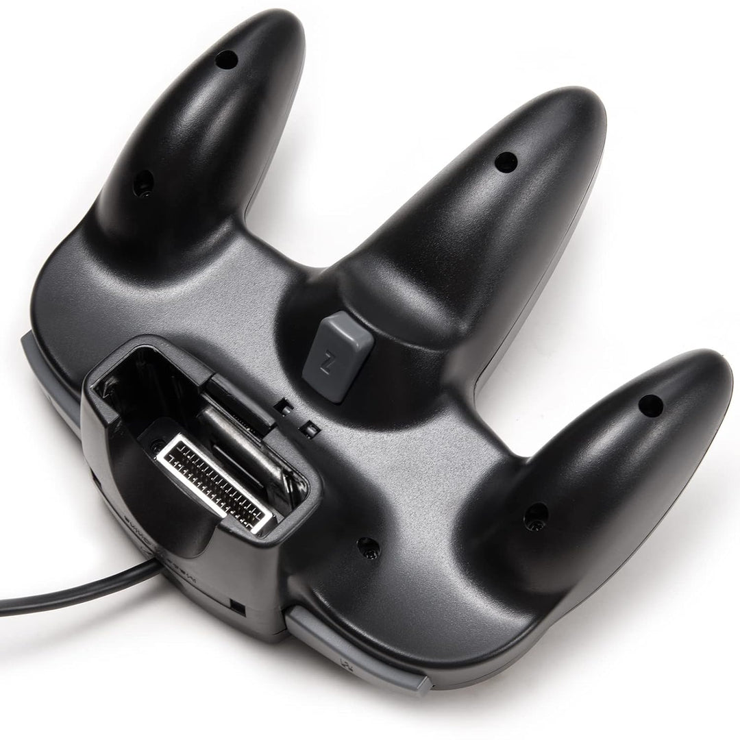 miadore N64 Controller, Kabelgebundener Gamepad Controller Joystick kompatibel mit n64 Konsole (Schw