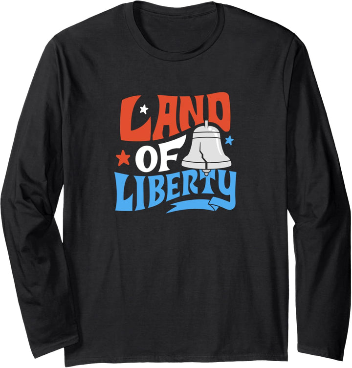 Land der Freiheit Americana Langarmshirt