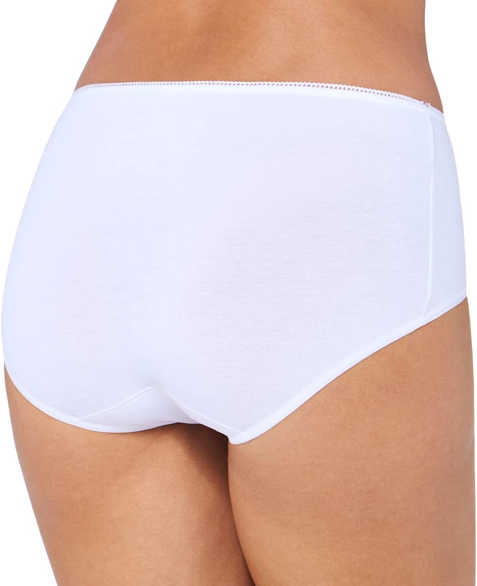 Sloggi Damen Slip (3er Pack) 38 6 X Weiss, 38 6 X Wei&amp;