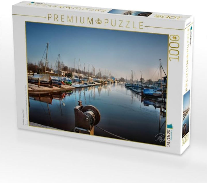 CALVENDO Puzzle Friesland - Vareler Hafen 1000 Teile Lege-Grösse 64 x 48 cm Foto-Puzzle Bild von Pet