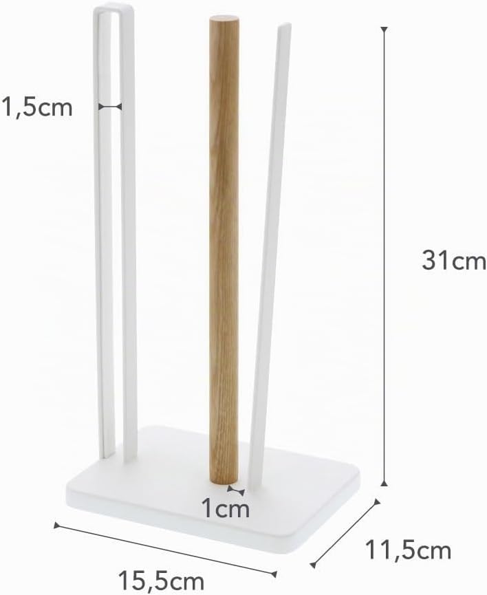 Paper towel holder - Tosca - white