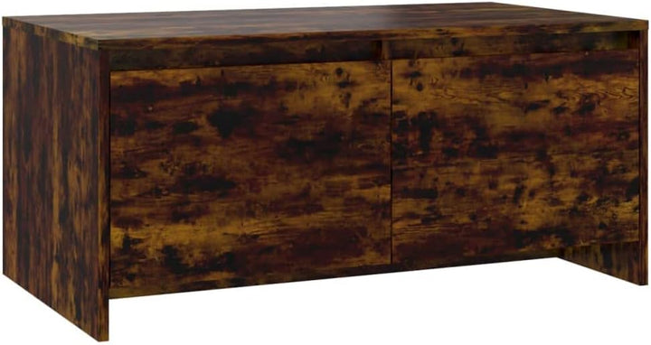 FIRBNUS Beistelltisch Couch 90x50x41,5 cm Wohnzimmertisch Holz Sofa Tisch Modern Stilvollen Kleiner