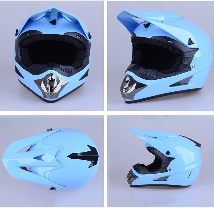 Jugend Motorradhelme,Kinderfahrradreithelm,Junge Und Mädchen, Roller Ski ATV Helm,DOT / ECE-Zertifiz