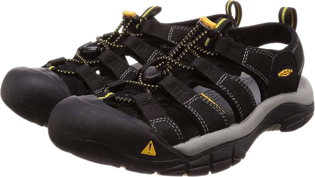 KEEN Newport H2 Herren Sandalen 40.5 EU Schwarz, 40.5 EU Schwarz