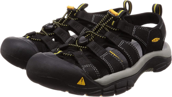 KEEN Newport H2 Herren Sandalen 40.5 EU Schwarz, 40.5 EU Schwarz