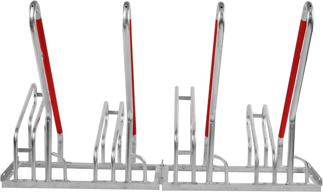 SCHULTE Regalwelt Fahrradparkständer E-Bike, für 4 Stellplätze, ca. 140x82x93 cm (LxHxB), modular, v