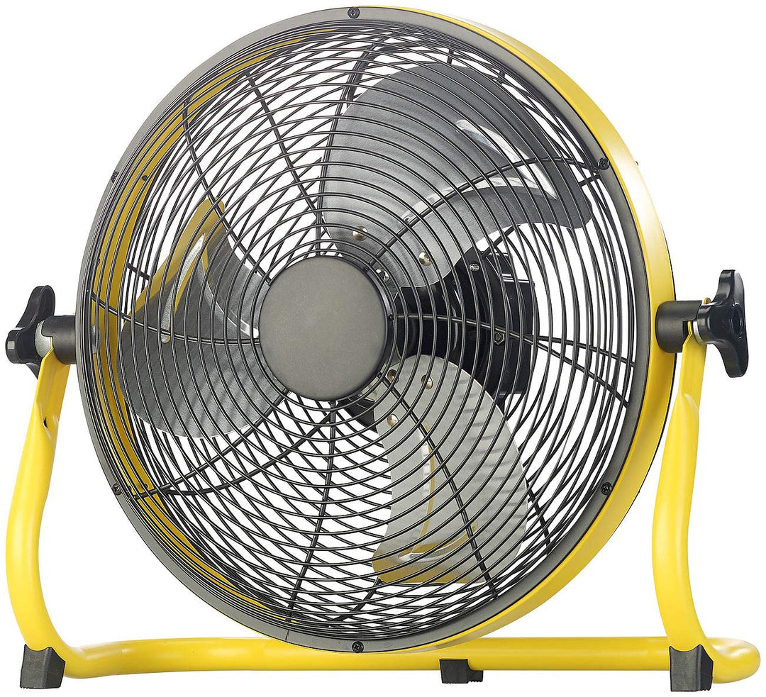 Sichler Haushaltsgeräte Ventilator Akku: Akku-Vollmetall-Bodenventilator, bis 1.200 U/Min., 30 cm, 1