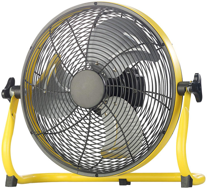 Sichler Haushaltsgeräte Ventilator Akku: Akku-Vollmetall-Bodenventilator, bis 1.200 U/Min., 30 cm, 1