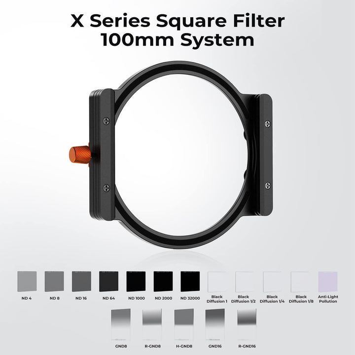 K&F Concept Nano-X Square Black-Mist 1/4 Filter Black Diffusion Rechteckfilter 100x100mm mit Filterh