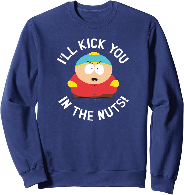 South Park Cartman Kick You in the Nuts Sweatshirt