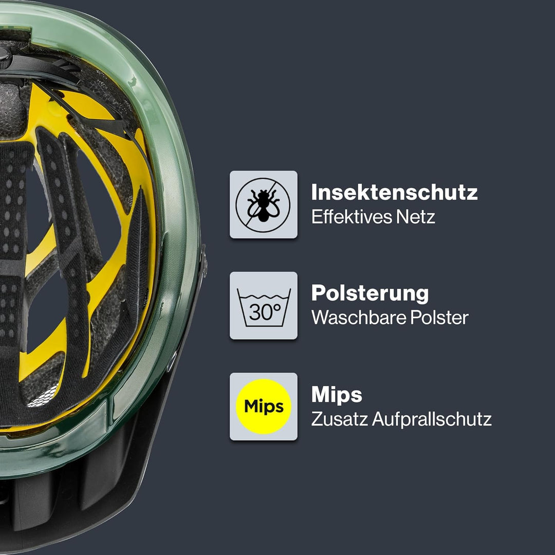 uvex unbound MIPS - sicherer MTB-Helm für Damen und Herren - MIPS-Sysytem - individuelle Grössenanpa