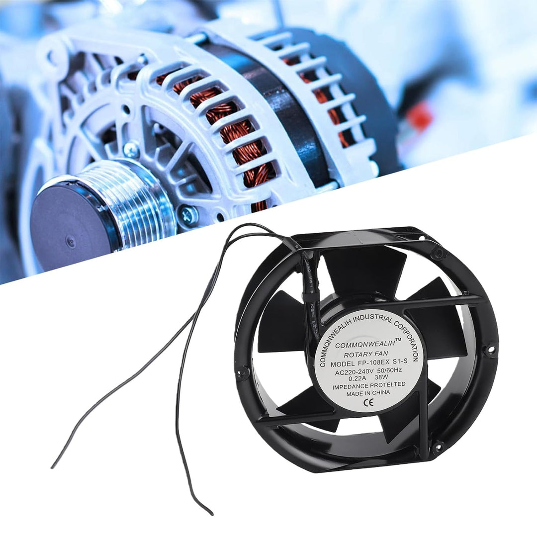 AC-Axiallüfter AC220V 38W Ovalkugellager-Lüftungslüfter für DIY-Kühlungs-Lüftungs-Auspuff-Projekte