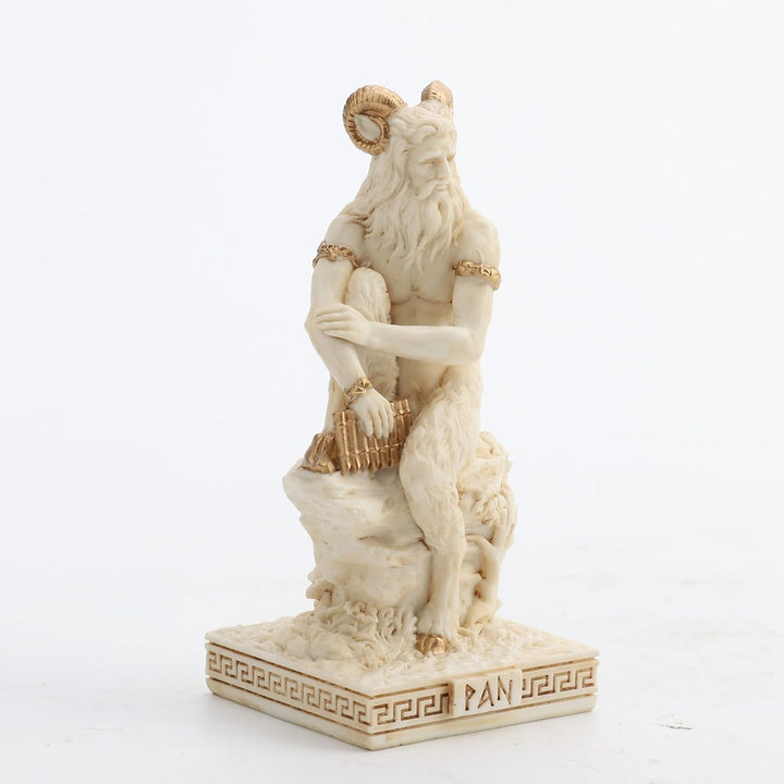 Veronese Design Griechische Götter Miniaturfigur (Pan, mehrfarbig), Pan Mehrfarbig