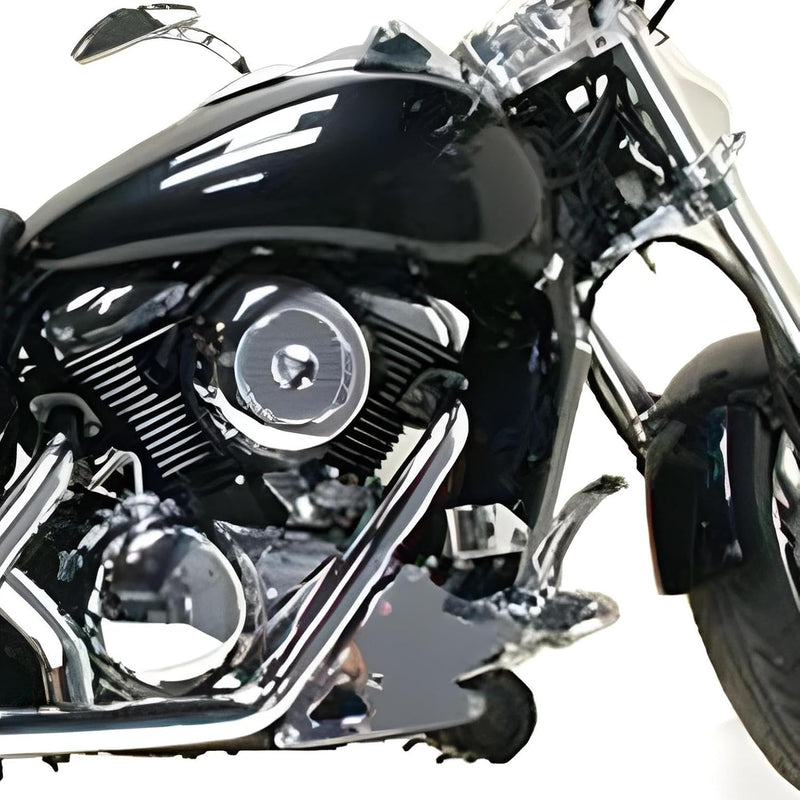 Auspuffanlage LeoVince Komplettanlage SILVERTAIL K02, chrom, mit Zulassung für Kawasaki VN 1500/1600