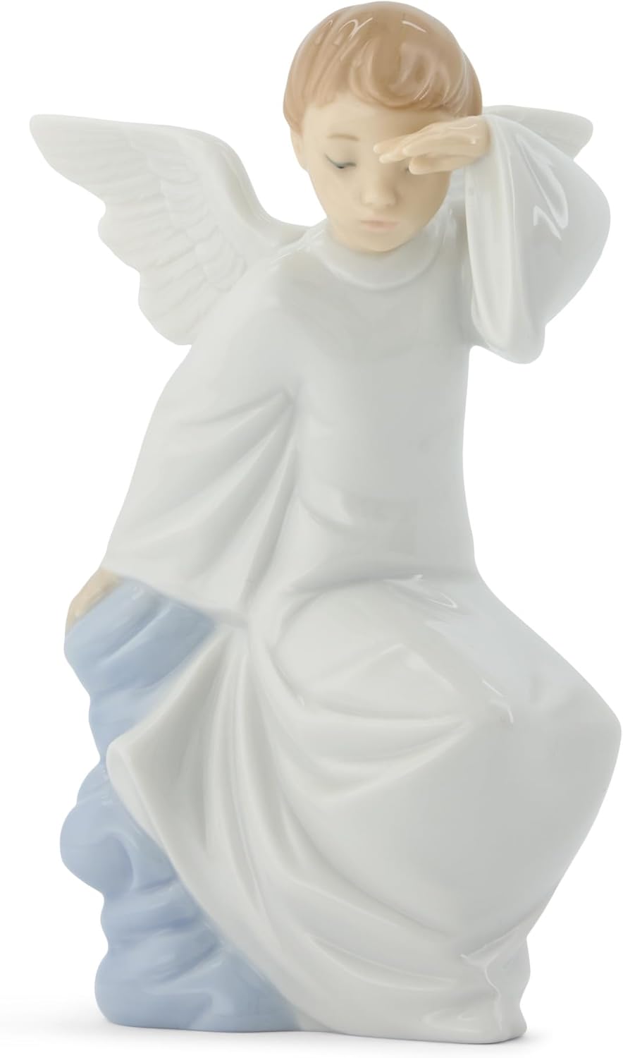 NAO Porcelain by Lladro Watching Over You (Guardian Angel) 2001597